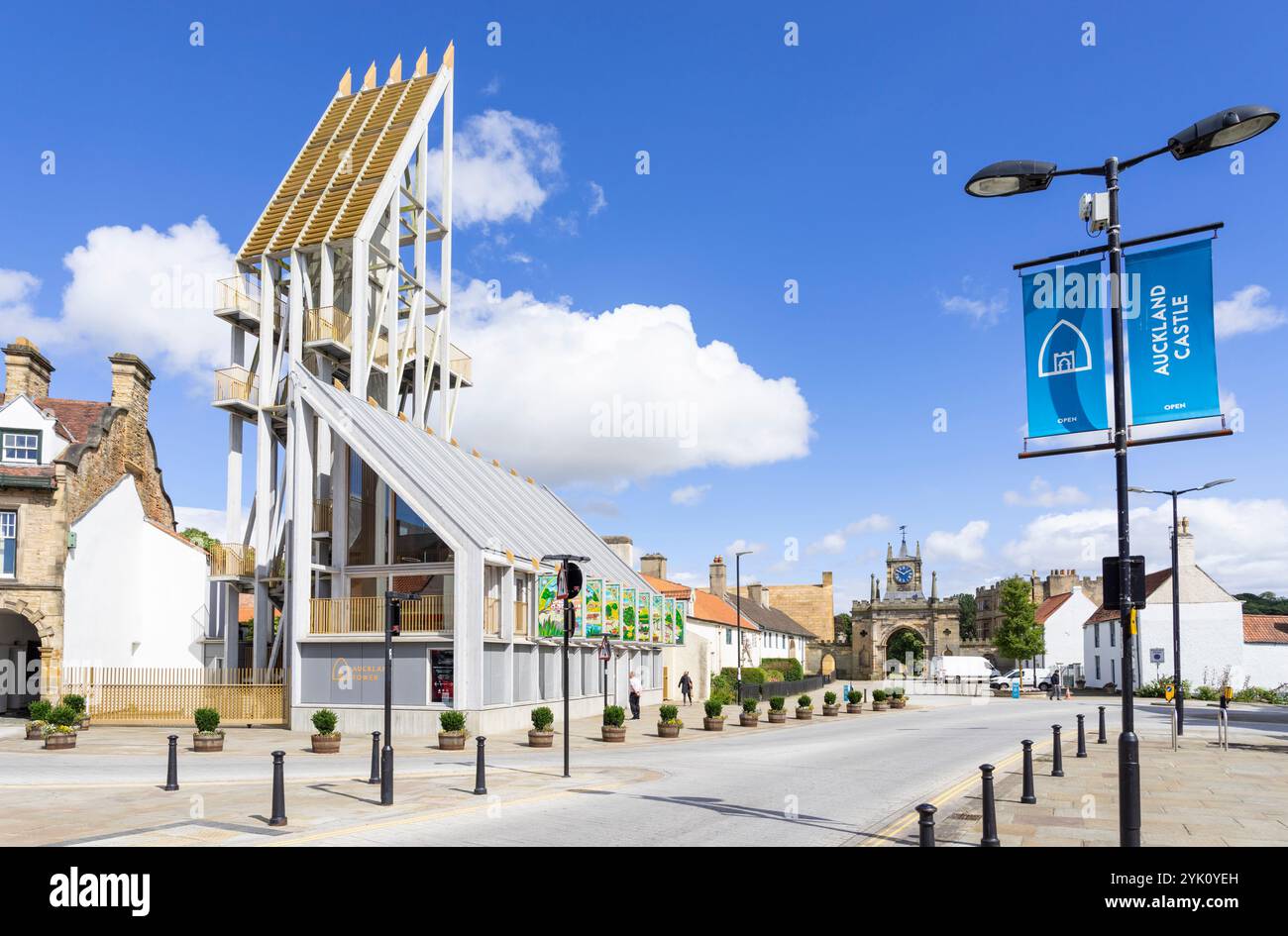 Auckland Tower beim Auckland Project im Bishop Auckland County Durham Tees Valley England Großbritannien GB Europa Stockfoto