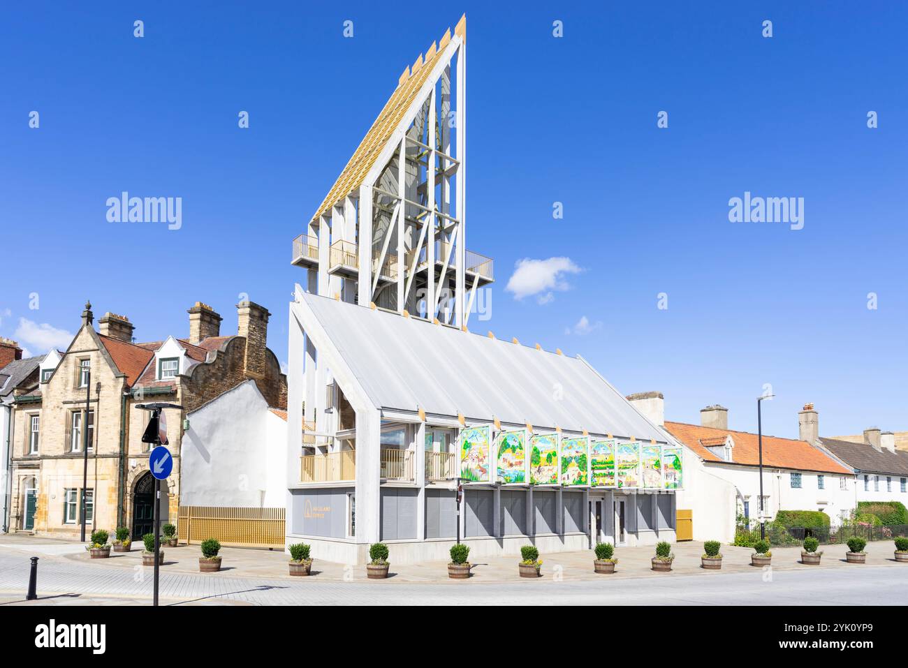 Auckland Tower beim Auckland Project im Bishop Auckland County Durham Tees Valley England Großbritannien GB Europa Stockfoto