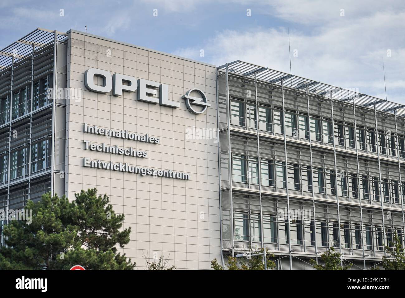 Internationales Technisches Entwicklungszentrum, Opel, Rüsselsheim, Hessen, Deutschland Stockfoto