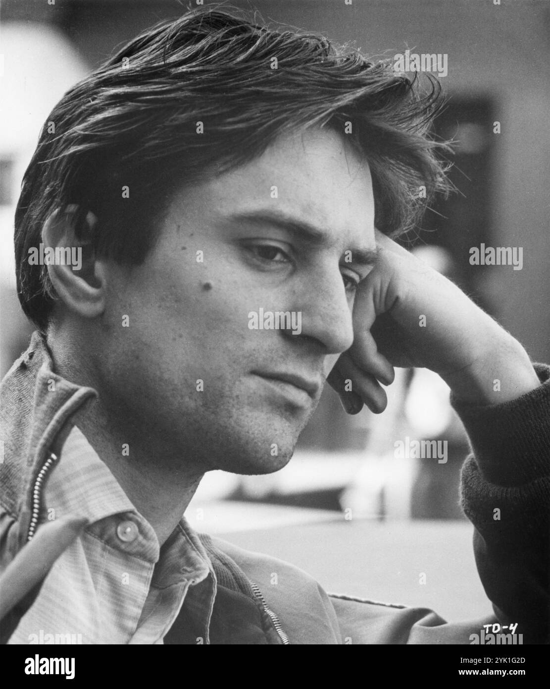 Ein Publicity Porträt von ROBERT DE NIRO im TAXIFAHRER 1976 Regisseur MARTIN SCORSESE Skript PAUL SCHRADER Musik BERNARD HERRMANN Kolumbien Bilder Stockfoto