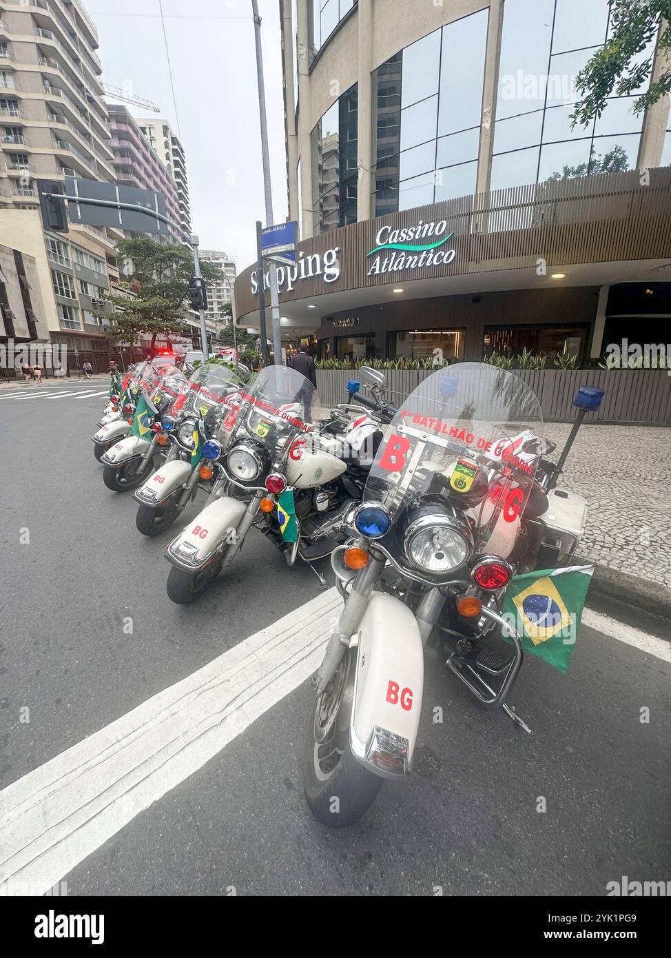 SICHERHEIT IN RIO WÄHREND DES G20-GIPFELS Stockfoto