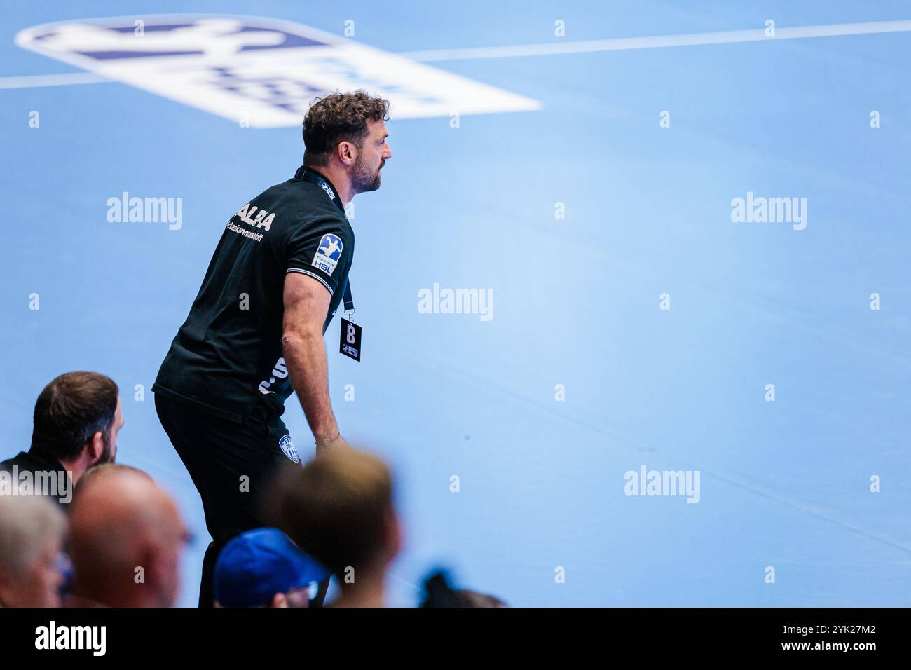 Florian Kehrmann (TBV Lemgo Lippe, Trainer) GER, TBV Lemgo Lippe vs. ThSV Eisenach, Handball, 1. Bundesliga, 10. Spieltag, Spielzeit 2024/2025, 16.11.2024 Foto: Eibner-Pressefoto/Jan Rollinger Stockfoto