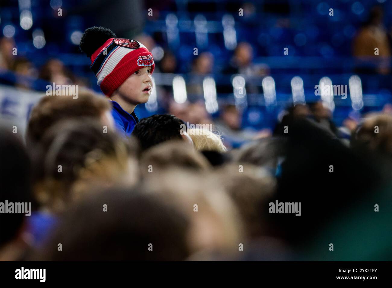 London, Großbritannien. November 2024. London, England, 16. November 2024: Chelsea-Fan beim Spiel der Womens Super League zwischen Chelsea und Manchester City an der Stamford Bridge in London. (Pedro Porru/SPP) Credit: SPP Sport Press Photo. /Alamy Live News Stockfoto