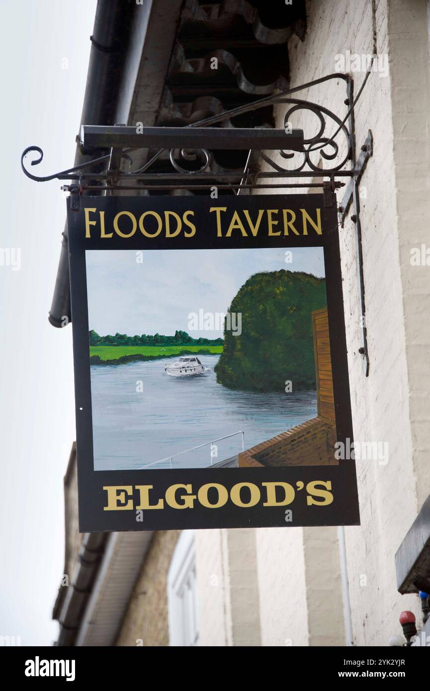 Flutds Tavern, St. Ives. Stockfoto