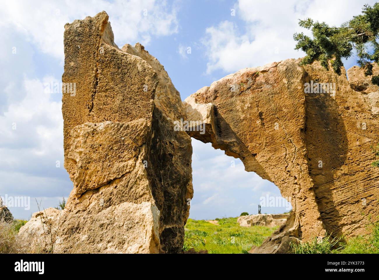 Gräber der Könige, Paphos, Zypern, Insel des östlichen Mittelmeers, Eurasien Stockfoto