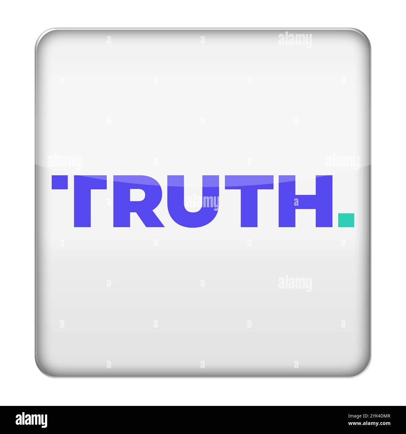 Truth Social Logo – Social Media App Stockfoto