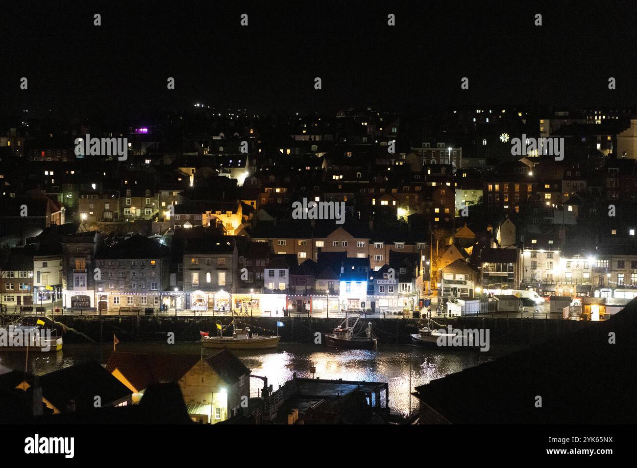Blick auf Whitby North Yorkshire Stockfoto