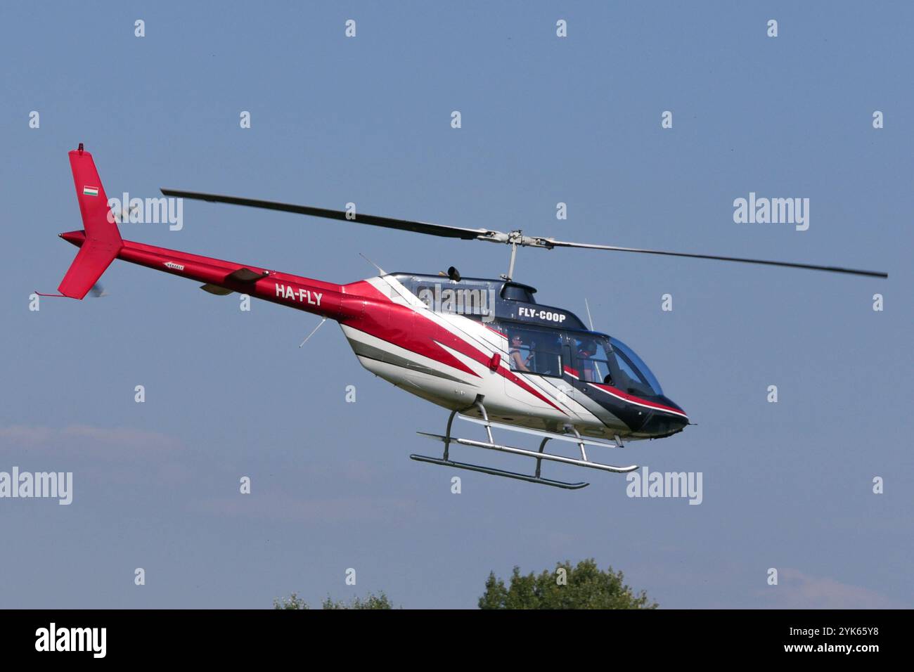Bell 206B Stockfoto