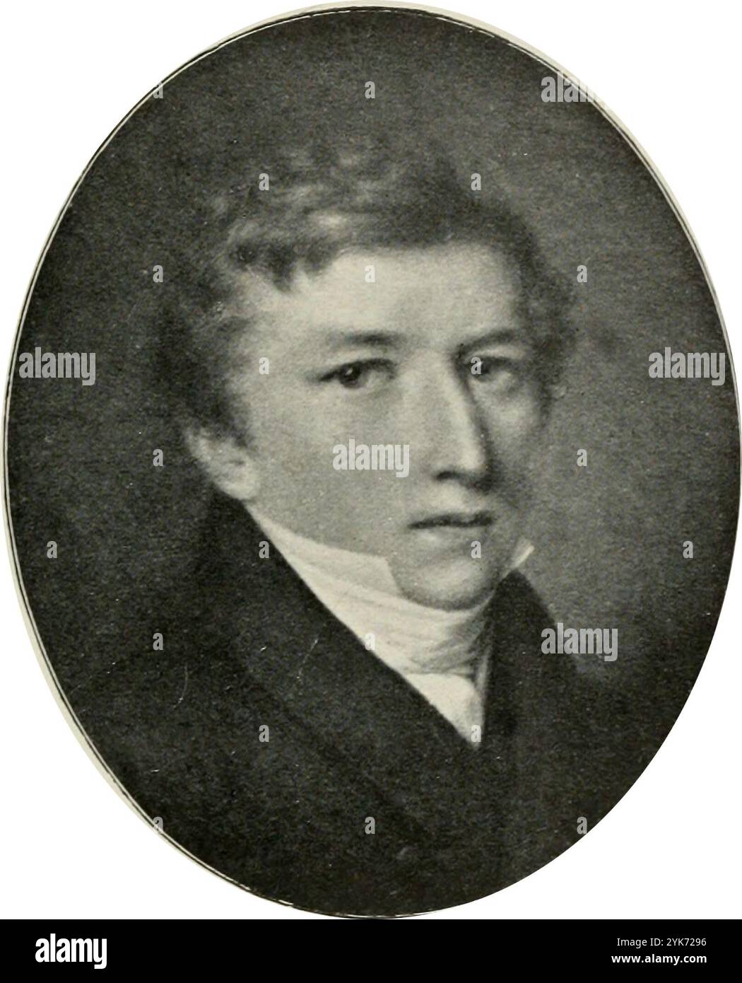 Johan Arfwedson, Johan August Arfwedson (1792–1841) schwedischer Chemiker Stockfoto