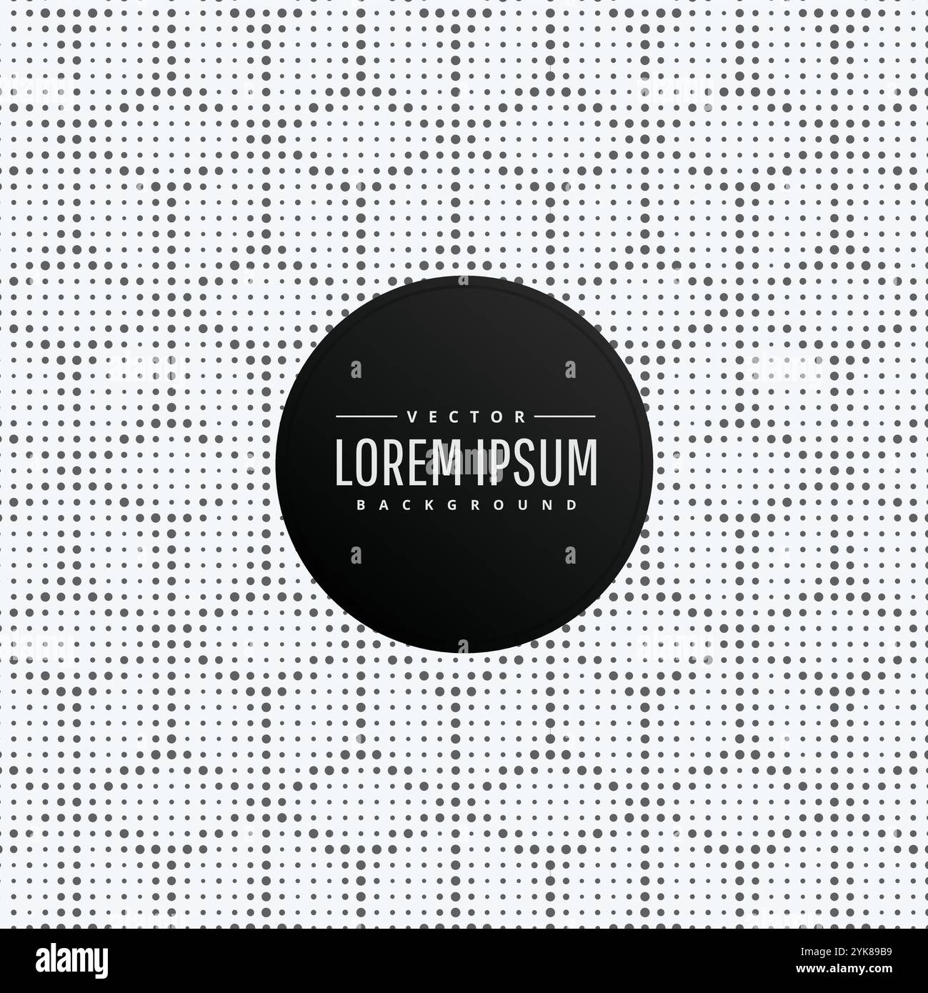 abstrakte hexagonalen Muster mit Kreisen Stock Vektor