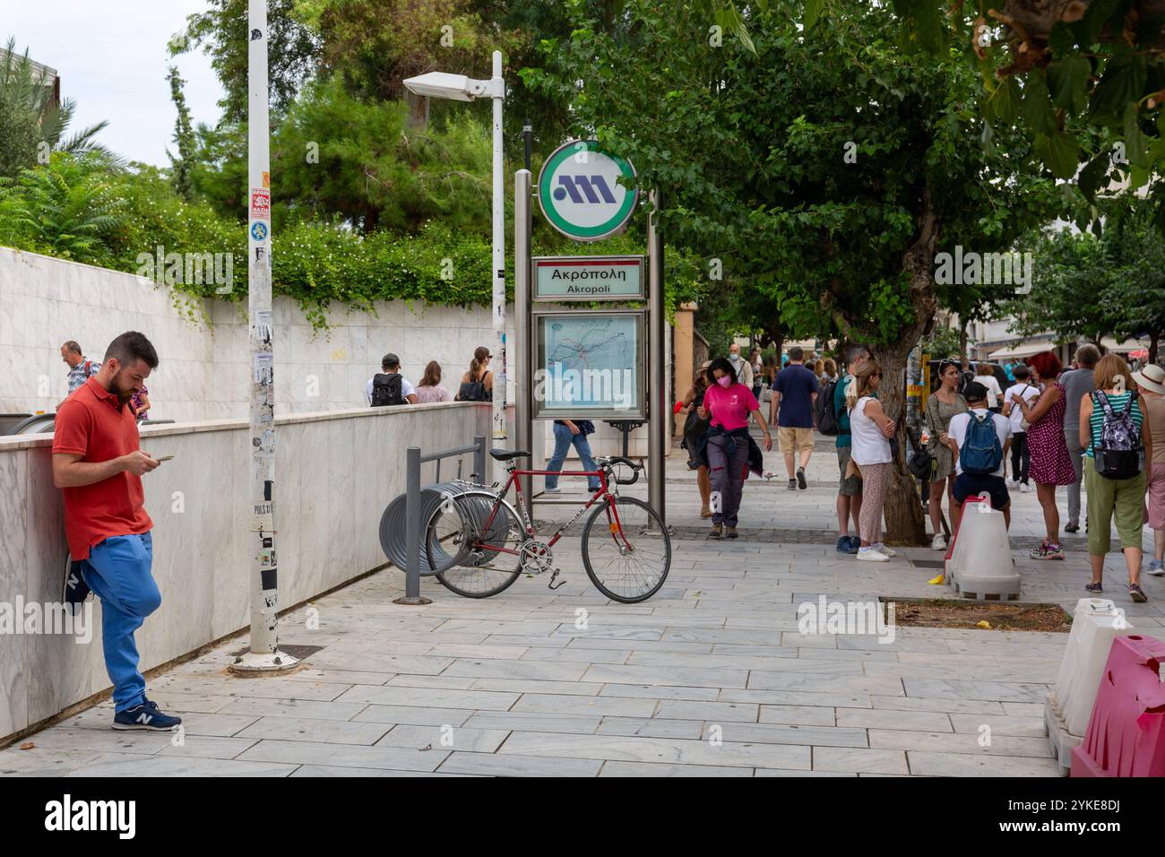 Stadt Athen, Griechenland Stockfoto