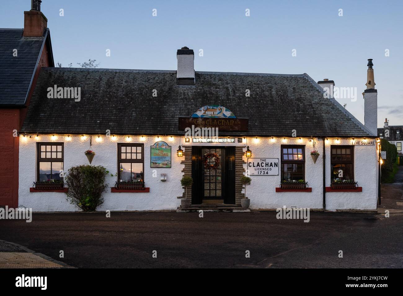 Die Clachan, Drymen, Stirling, Schottland, Großbritannien Stockfoto