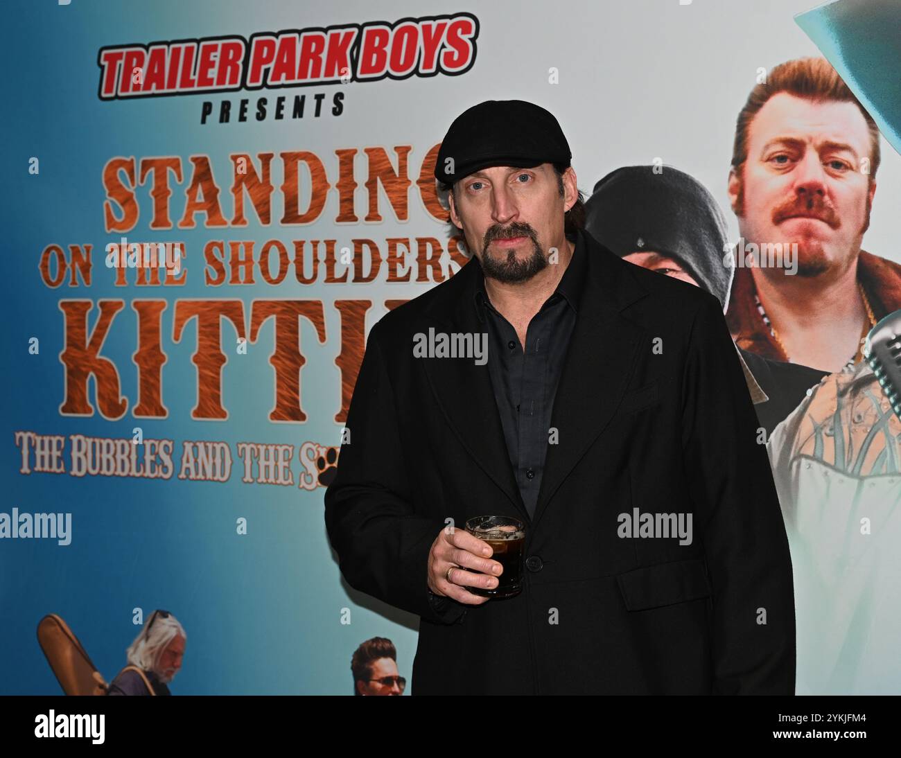 LONDON, GROSSBRITANNIEN. November 2024. JP Tremblay besucht Standing on the Shoulders of Kitties: The Bubbles and the Shitrockers Story in den Abbey Road Studios in London. (Foto von 李世惠/siehe Li/Picture Capital) Credit: Siehe Li/Picture Capital/Alamy Live News Stockfoto