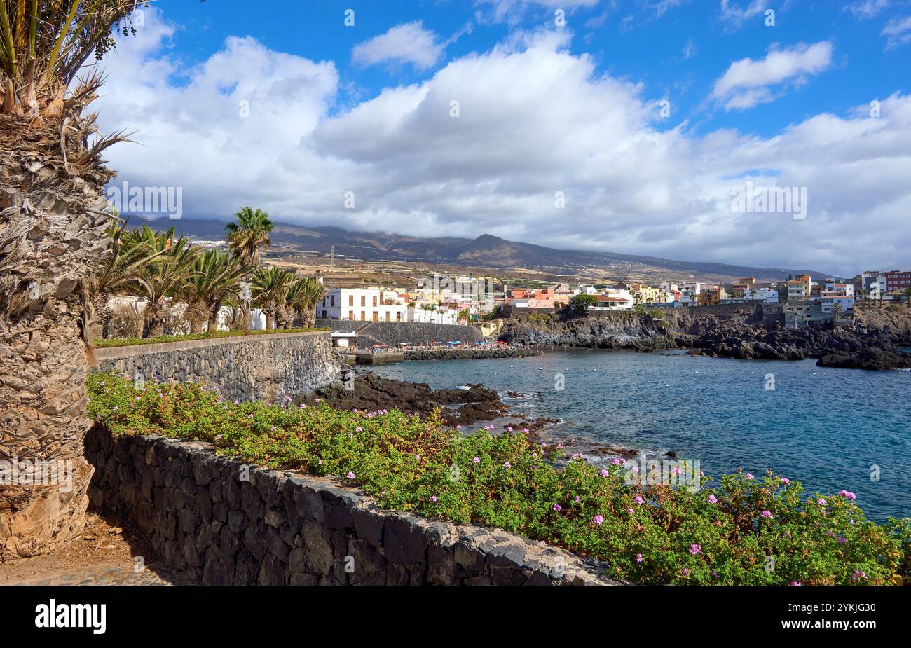 Wunderschöner Blick auf Alcalá Stockfoto