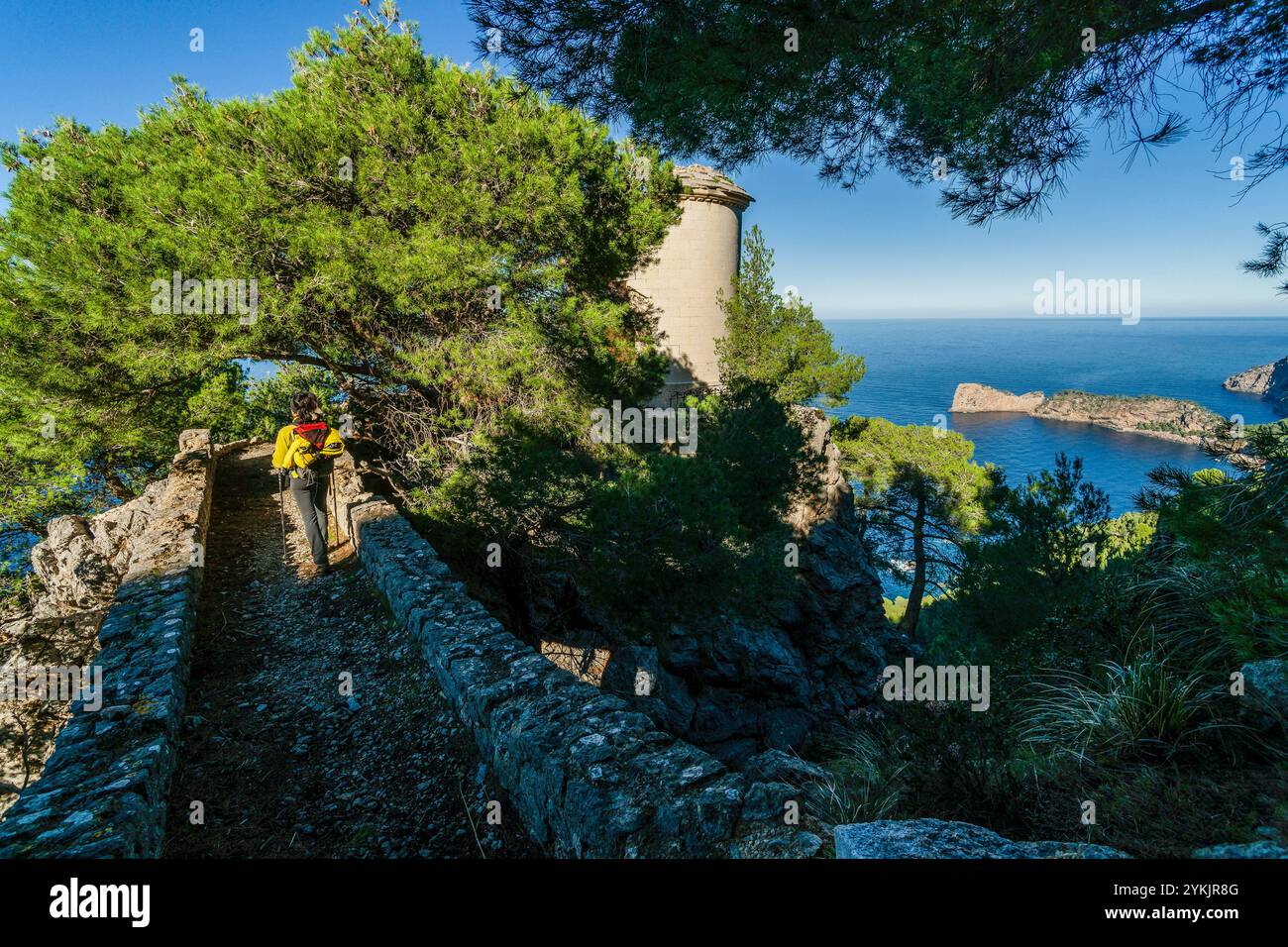 Kapelle des seligen Ramon Llull, 1880, Valldemossa, sierra de Tramuntana, mallorca, Insel baleares, España, Europa. Stockfoto