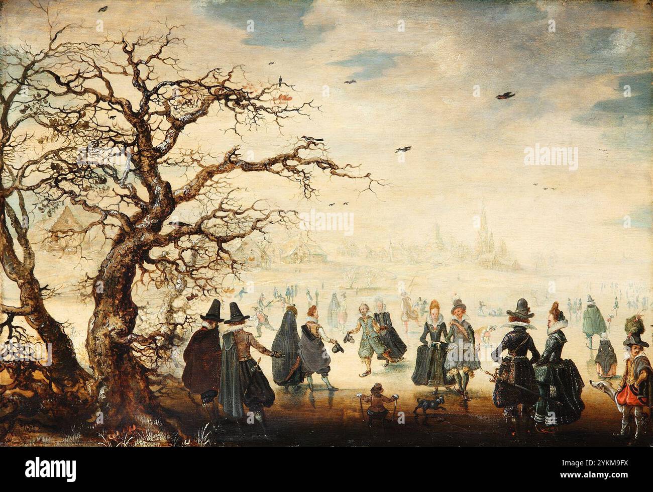 Breen, Adam van - Wintervergnügen Stockfoto