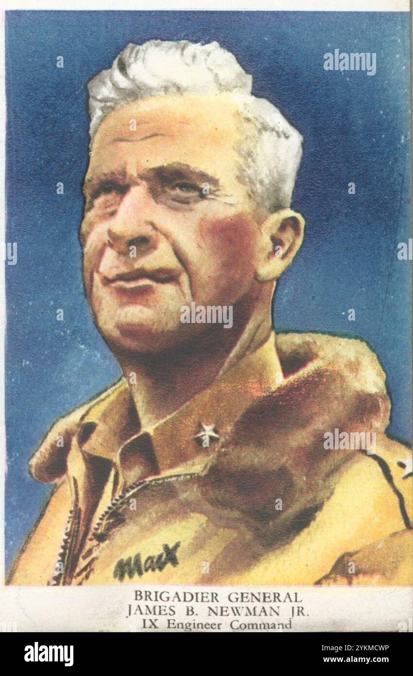 Brigadegeneral James B. Newman Jr. Stockfoto