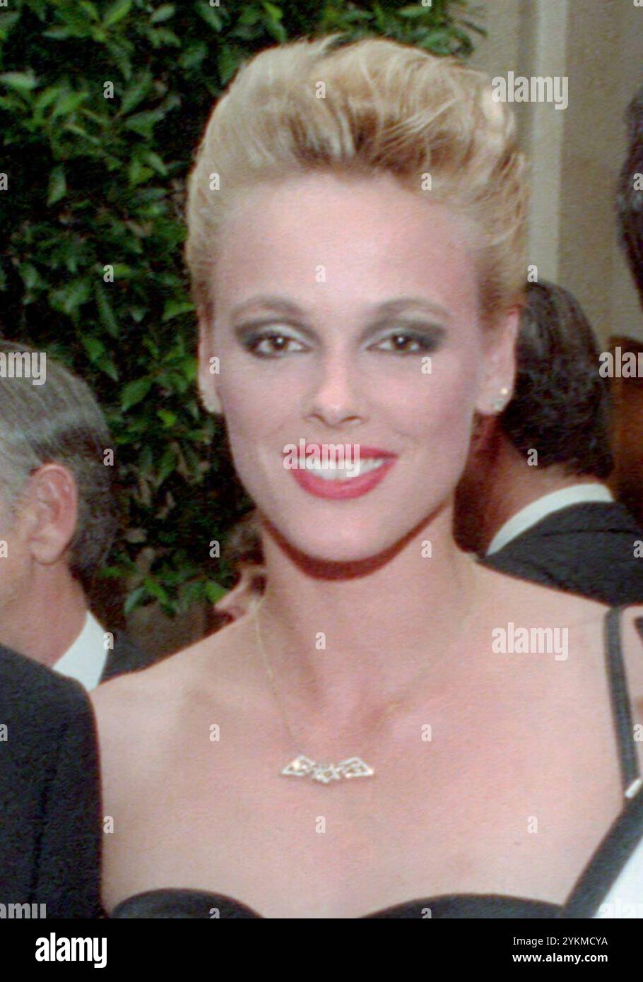 Brigitte Nielsen abgeschnitten. Stockfoto
