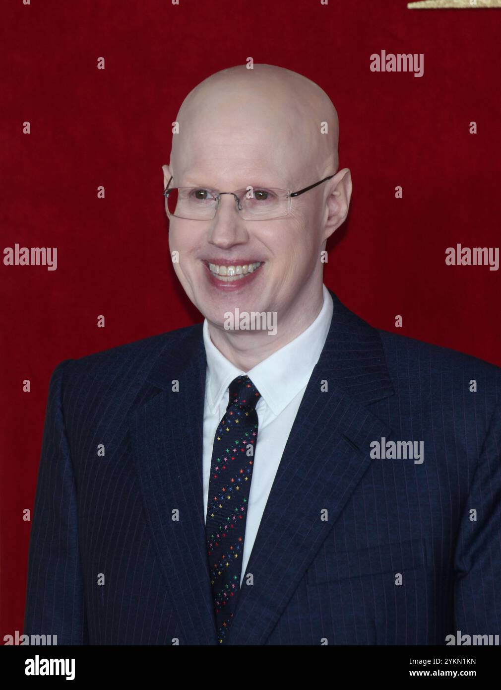 London, Großbritannien. Matt Lucas bei der königlichen Filmpremiere von Gladiator II. Leicester Square. London. November 2024. Ref:LMK11-S131124-001. Steve Bealing/Landmark Media WWW.LMKMEDIA.COM Stockfoto