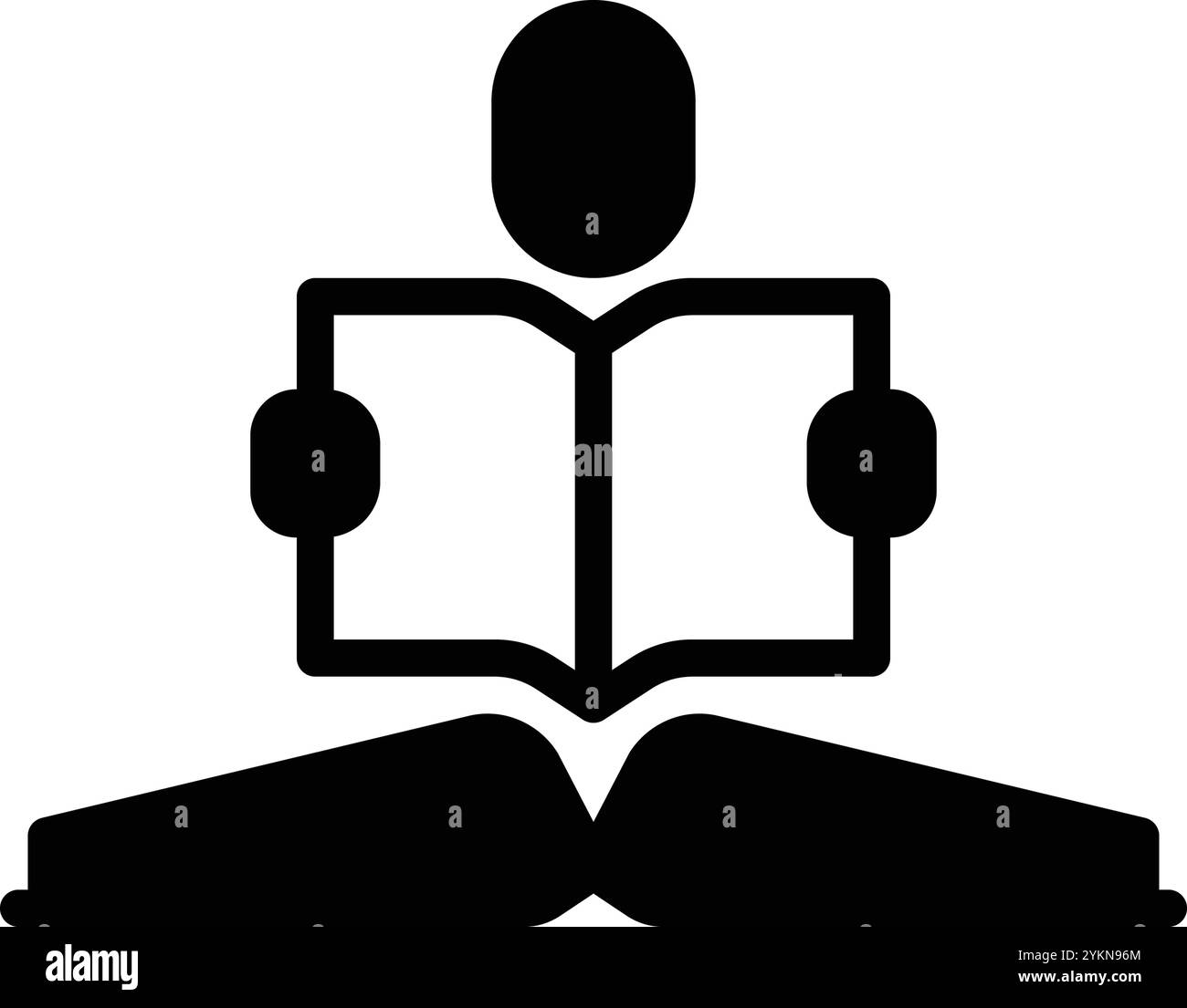 Symbol für Lernen, Bildung Stock Vektor