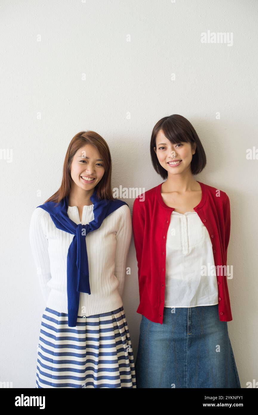 Zwei Studentinnen Stockfoto