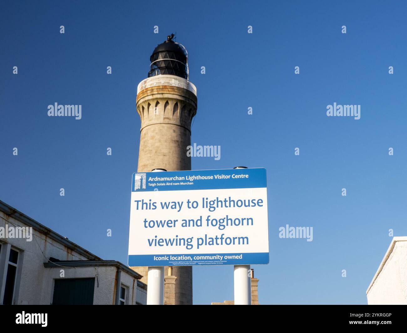 Ardnamurchan Lighthouse, Schottland, Großbritannien. Stockfoto
