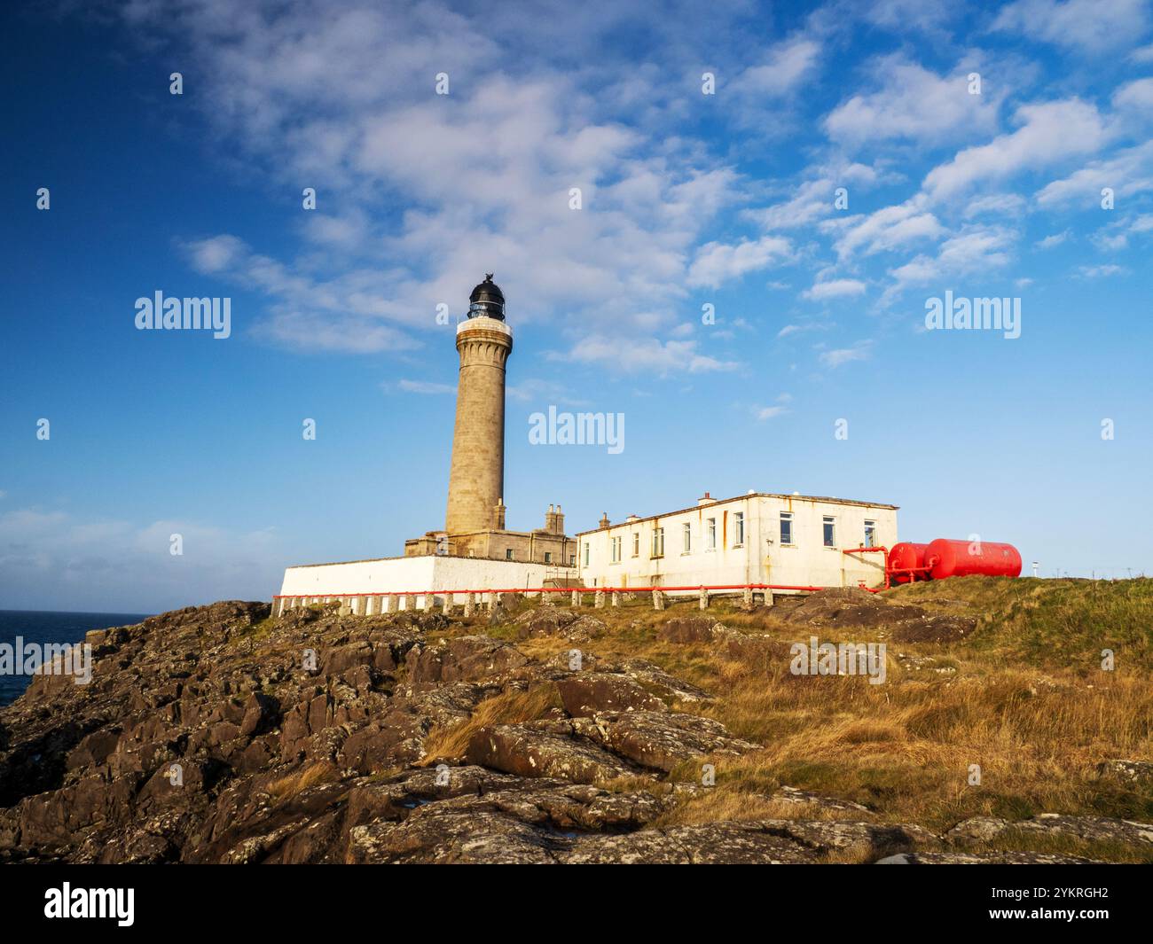 Ardnamurchan Lighthouse, Schottland, Großbritannien. Stockfoto
