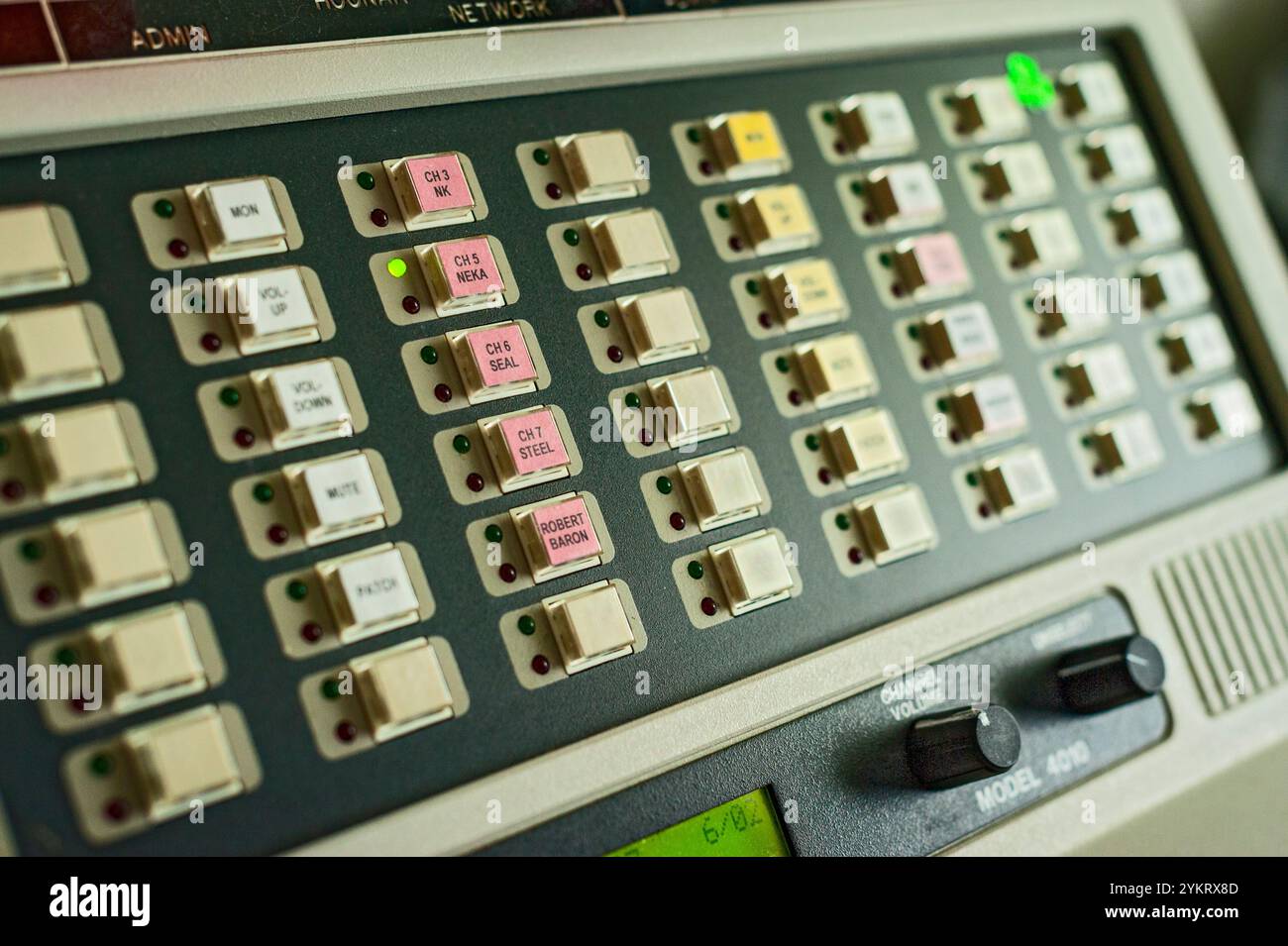 Nahaufnahme der Forstdienstzentrale in Sitka, Alaska, USA. Stockfoto