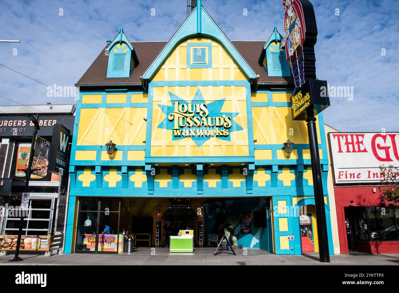 Louis Tussaud's Waxworks an der Victoria Avenue in Clifton Hill, Niagara Falls, Ontario, Kanada Stockfoto