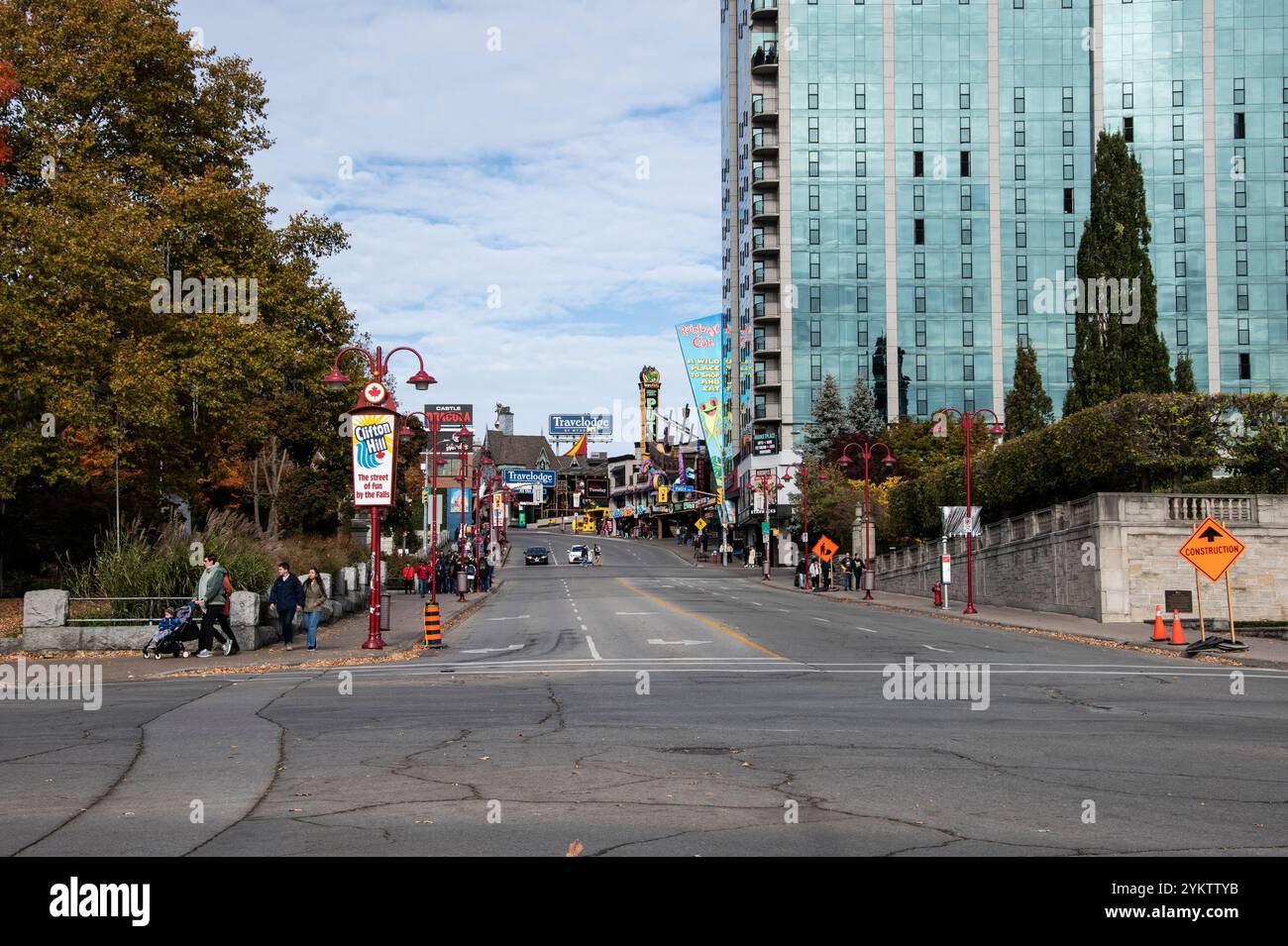 Clifton Hill in Niagara Falls, Ontario, Kanada Stockfoto