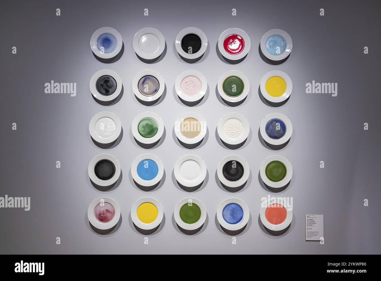 Ein Bild von modernem Design in der Sammlungsausstellung des Nationalmuseums Oslo Stockfoto