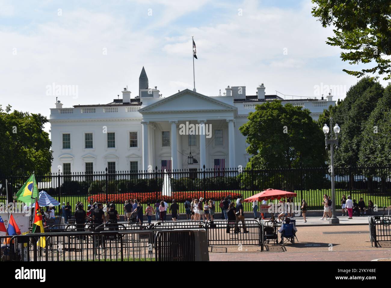 Das weiße Haus, Washington D.C., USA Stockfoto