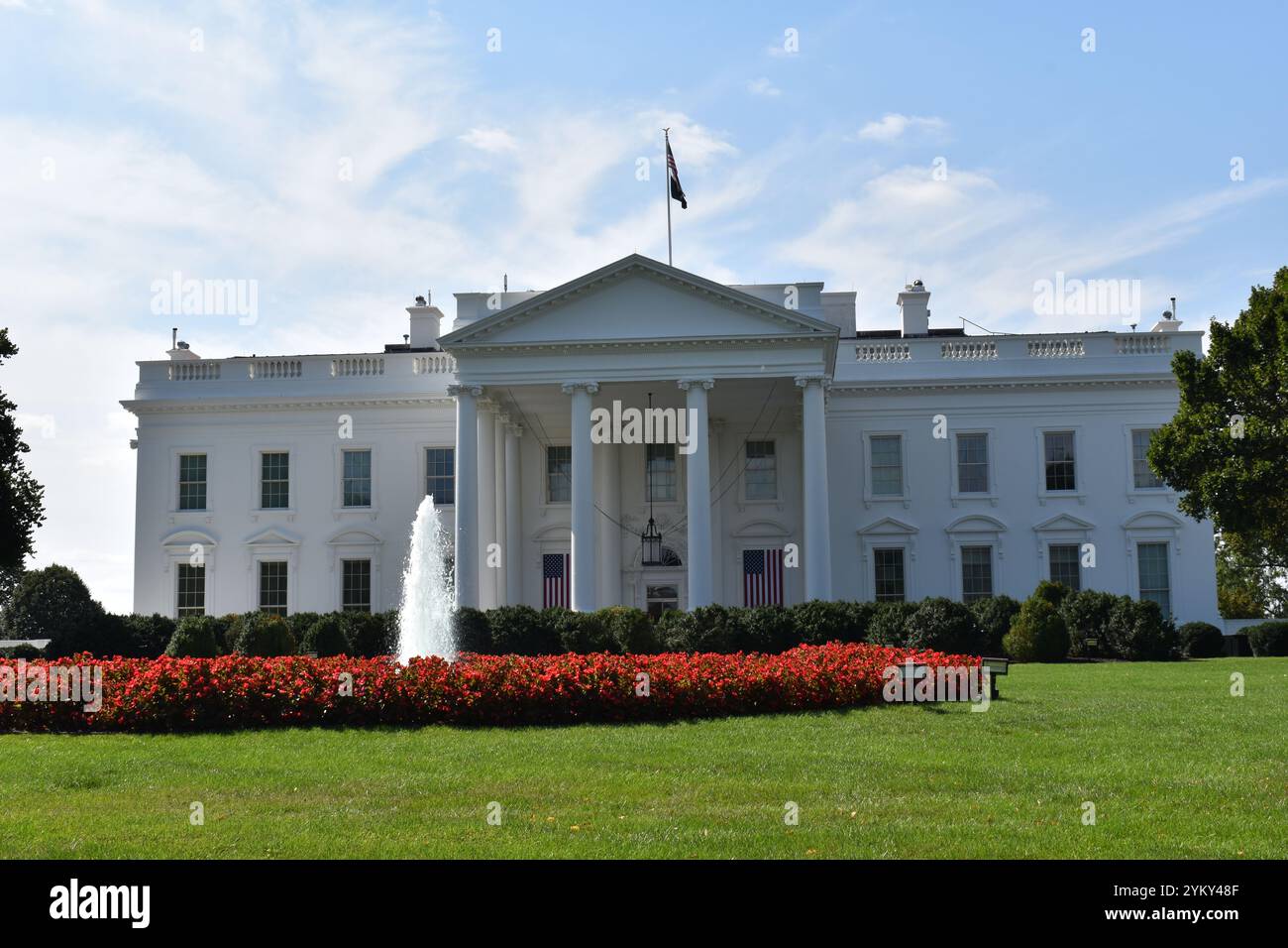Das weiße Haus, Washington D.C., USA Stockfoto