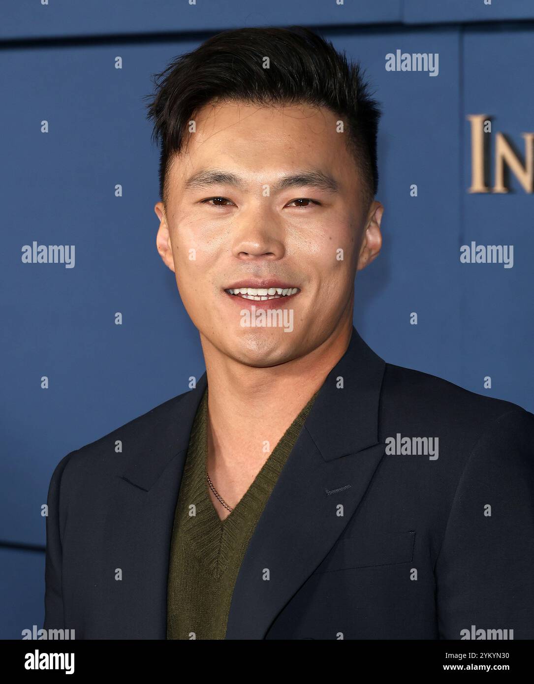 Los Angeles, USA. November 2024. John Harlan Kim kommt zu den grausamen Intentionen Los Angeles Premiere, die am Dienstag, den 19. November 2024, im Ebell Theatre in Los Angeles, KALIFORNIEN, stattfand. (Foto: Juan Pablo Rico/SIPA USA) Credit: SIPA USA/Alamy Live News Stockfoto