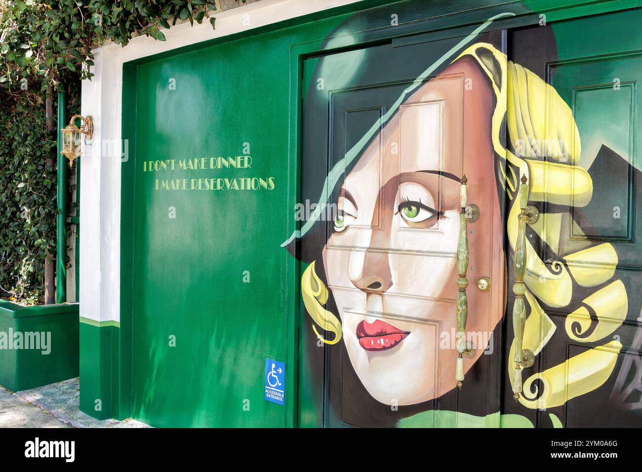 Amour Restaurant in Los Angeles, Kalifornien Stockfoto