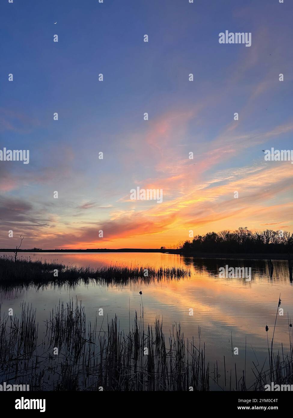 Sonnenuntergang Stockfoto