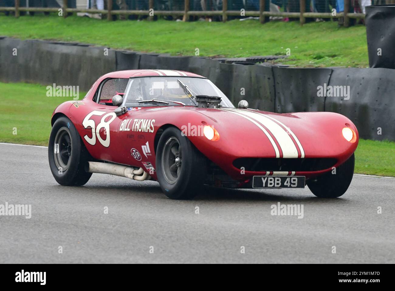 Abbie Eaton, Duncan Pittaway, Cheetah Chevrolet, Royal Automobile Club TT Celebration, eine Stunde Rennsport mit zwei Fahrern, ein obligatorischer Boxenstopp, beinhaltet Stockfoto