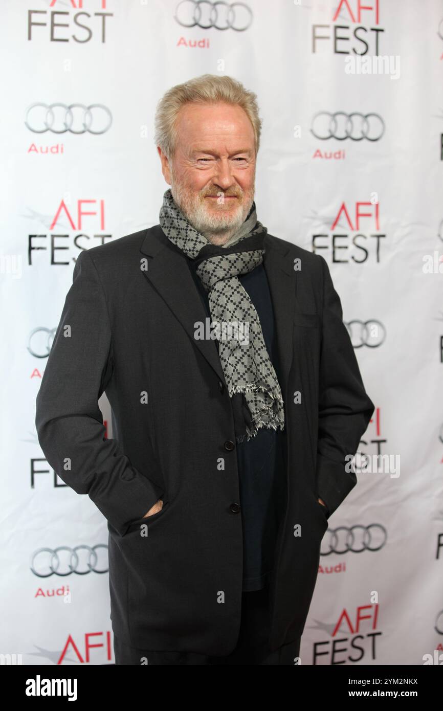 Ridley Scott bei AFI (2017) Stockfoto