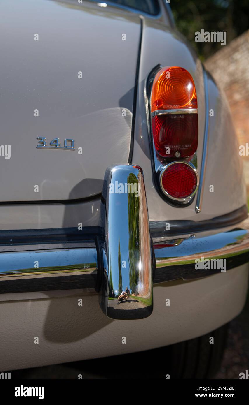 1968 Jaguar Mk2 3,4 340 klassische britische Luxus-Sportlimousine Stockfoto