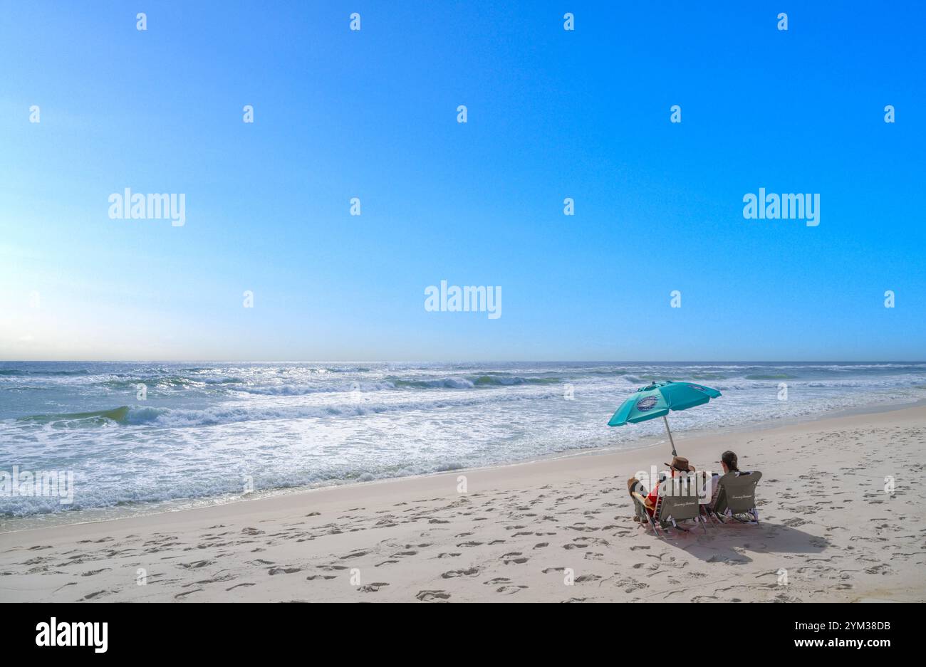 Strand im Henderson Beach State Park, Destin, Florida, USA Stockfoto