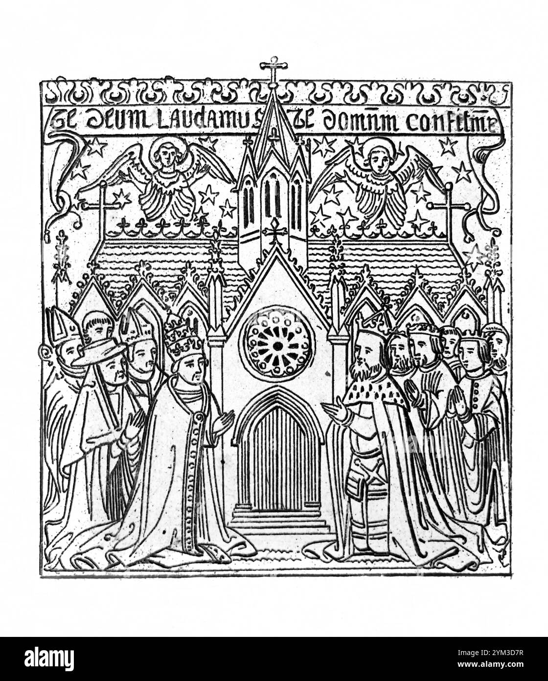 Vigil of All Saints from Antique Buch The Lives of the Vathers, Martyrs and Other Principal Saints Band 4 von Reverend Alban Butler veröffentlicht von Stockfoto