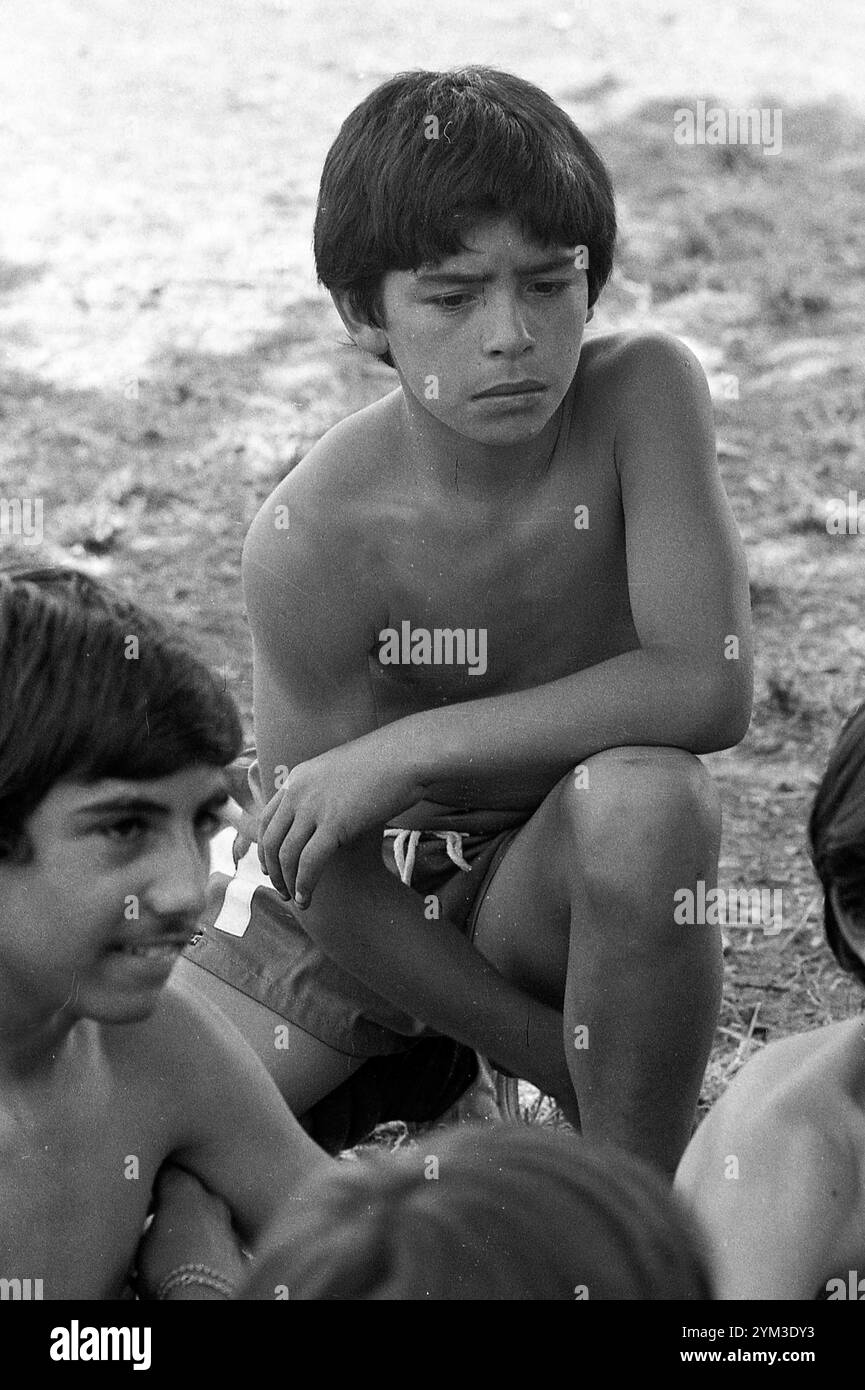 Diego Armando Maradona „Los Cebollitas“ Stockfoto