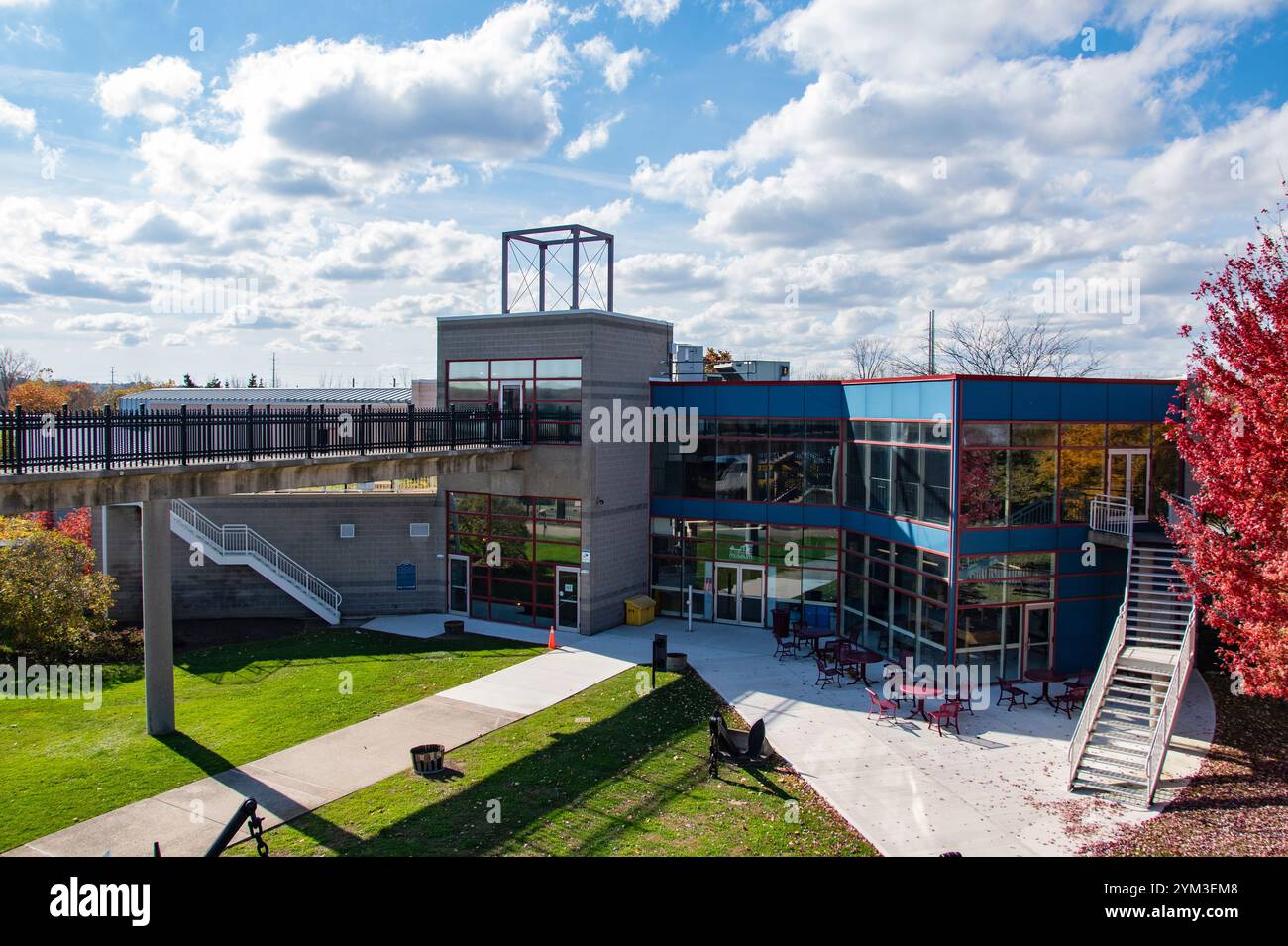 St. Catharines Museum am Welland Canals Parkway in Ontario, Kanada Stockfoto