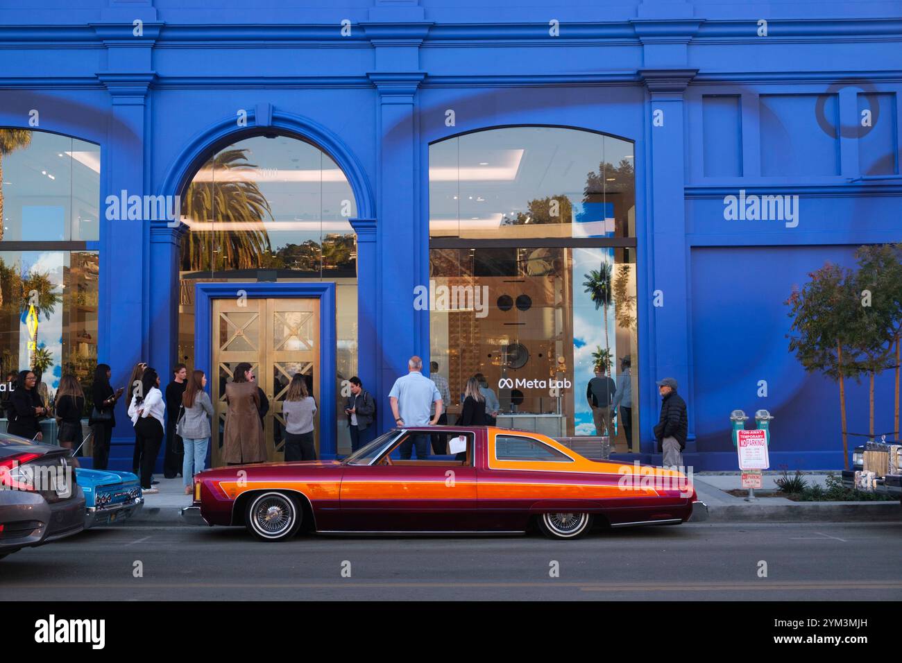 Meta eröffnet einen Pop-up Store in LA, um Ray-Ban Meta Glasses in Los Angeles, Kalifornien, USA zu zeigen Stockfoto