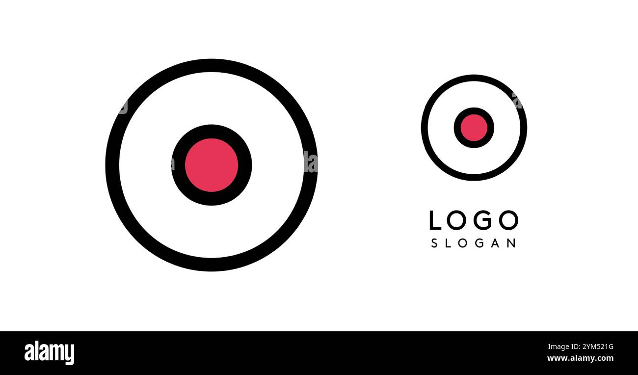 Geometrischer Minimalbuchstabe A. Zeichentricksymbol. Schlankes Tech-Logo für innovatives Branding, Immobilien, Archetecture Studio, digitale Finanzen, Kinderspielzeug Stock Vektor