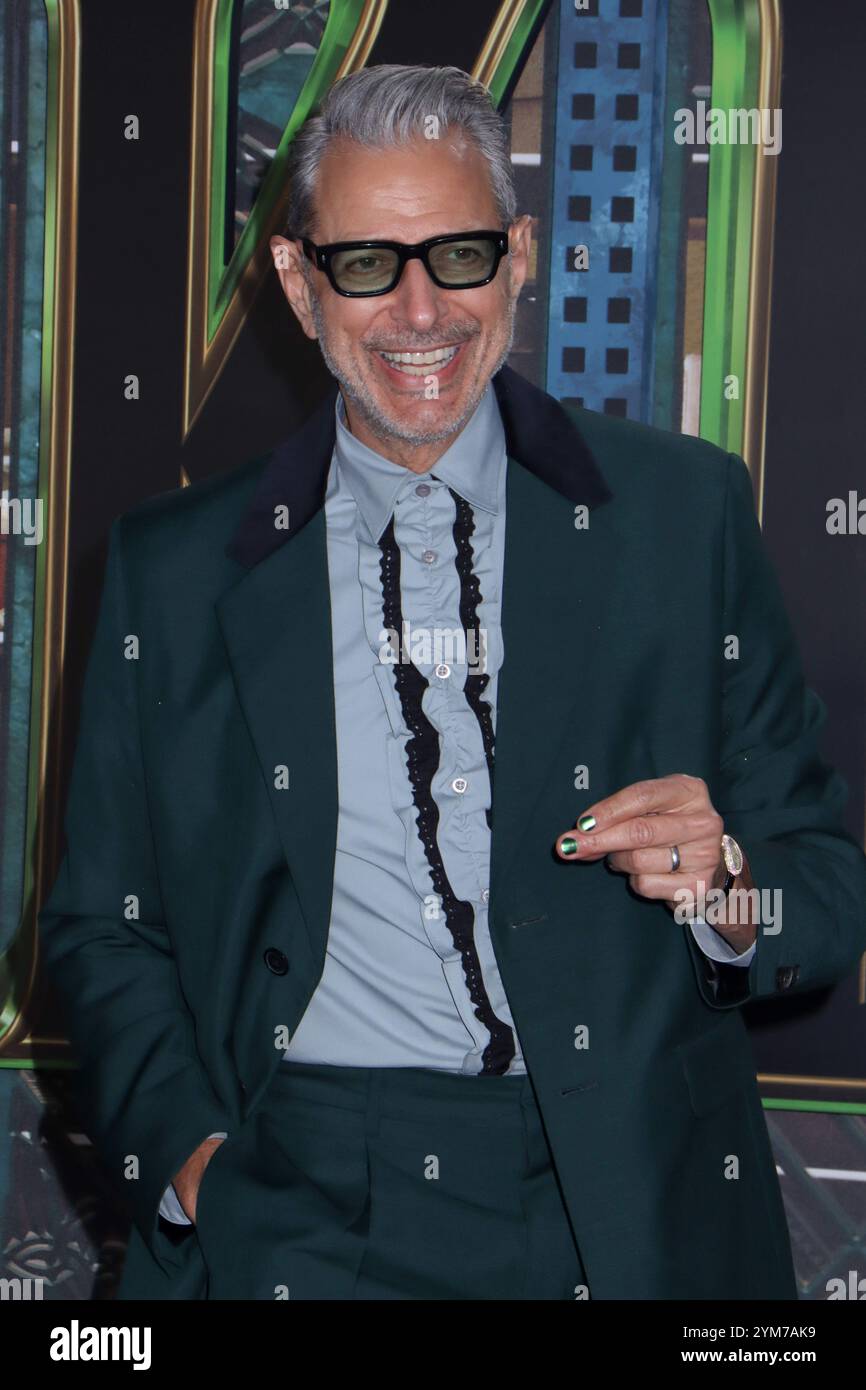 Jeff Goldblum 11/09/2024 Los Angeles Premiere von „Wicked“ im Dorothy Chandler Pavilion in Los Angeles, KALIFORNIEN Foto: Izumi Hasegawa / Hollywood News Wire Inc Stockfoto