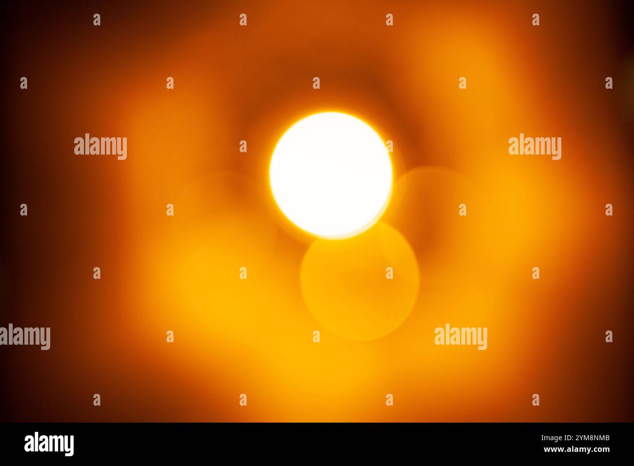 Licht mit Lichtern Stockfoto