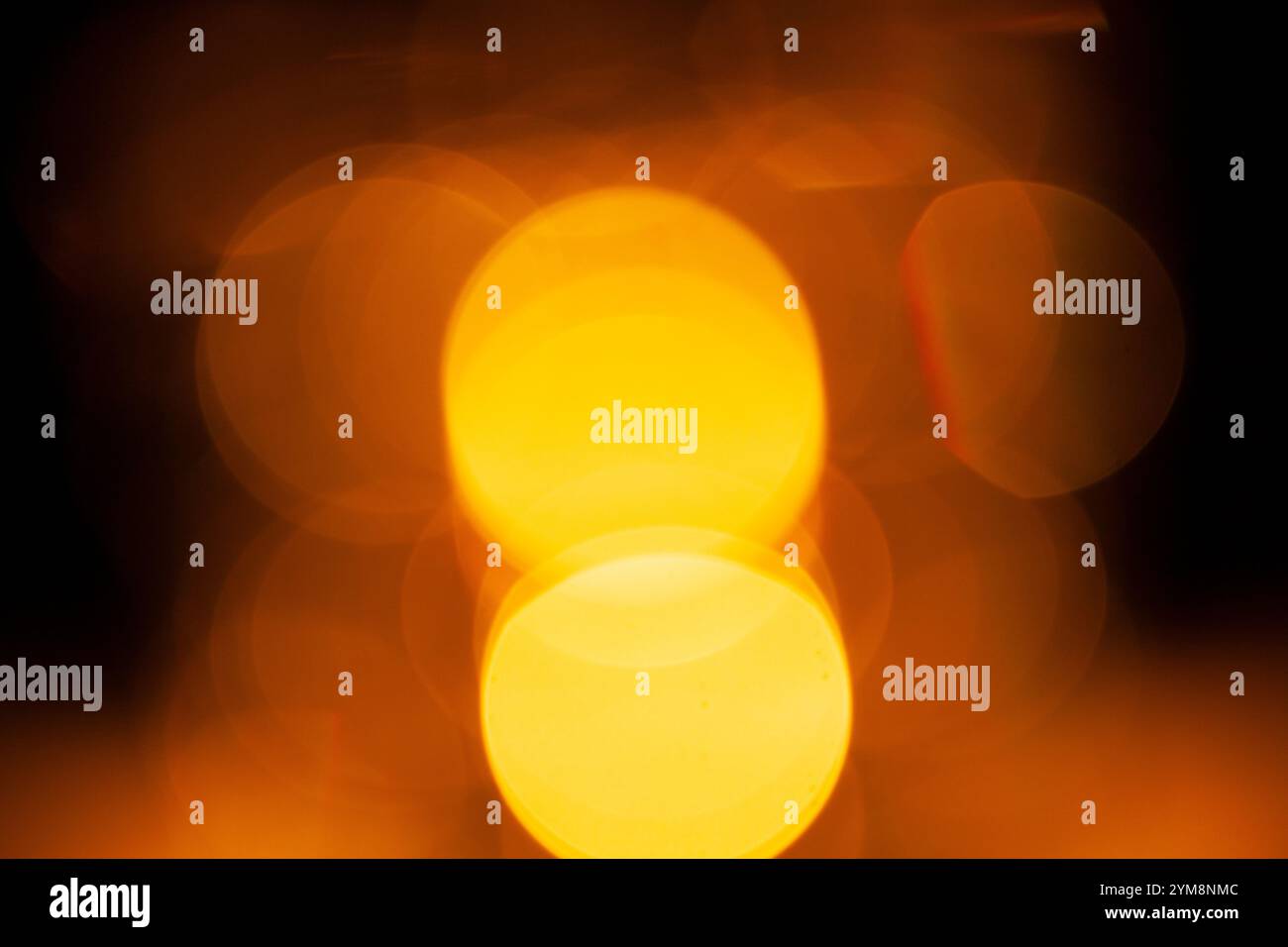 Licht mit Lichtern Stockfoto