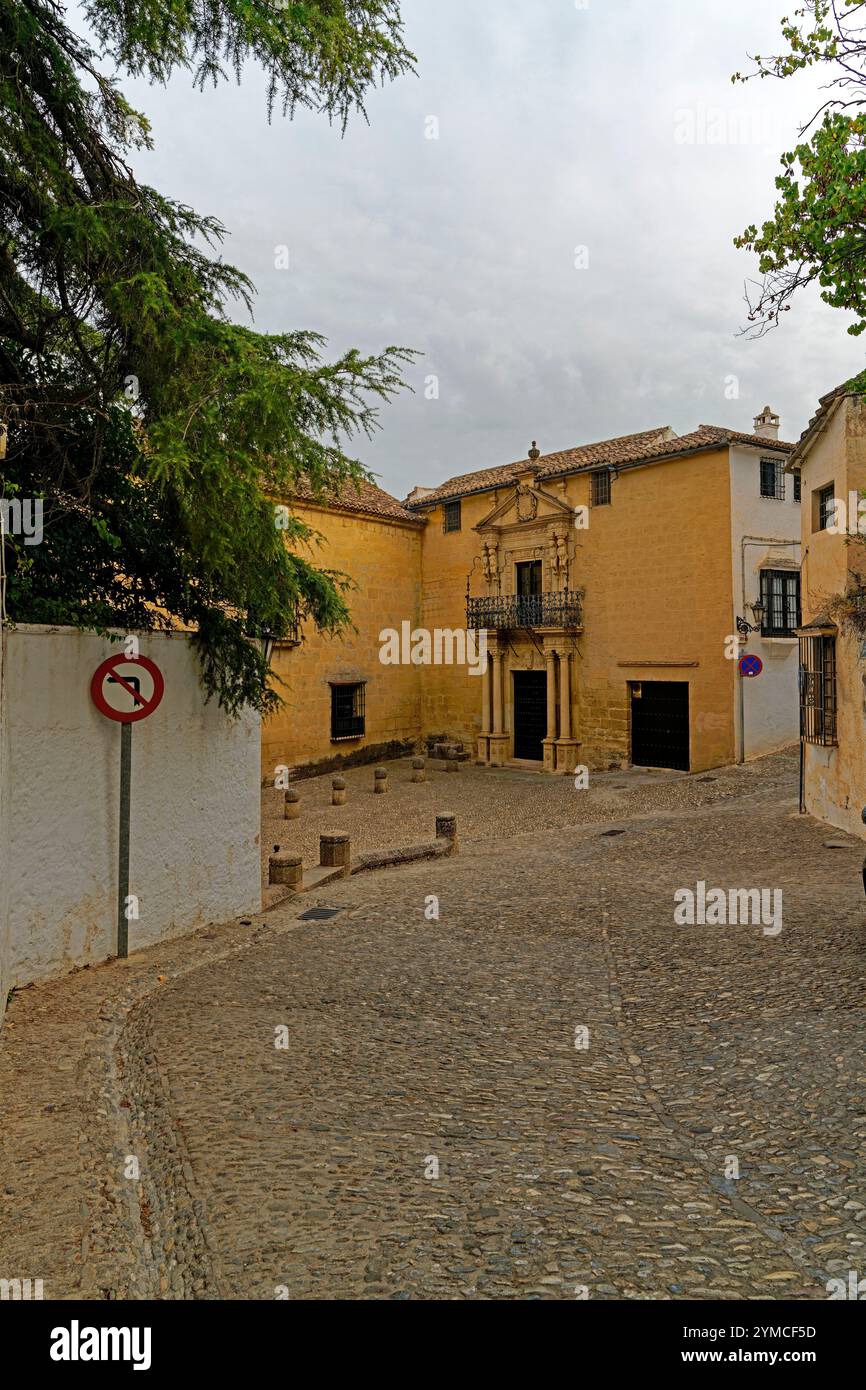 Straßenansicht, Haus, historisch, Portal Stockfoto