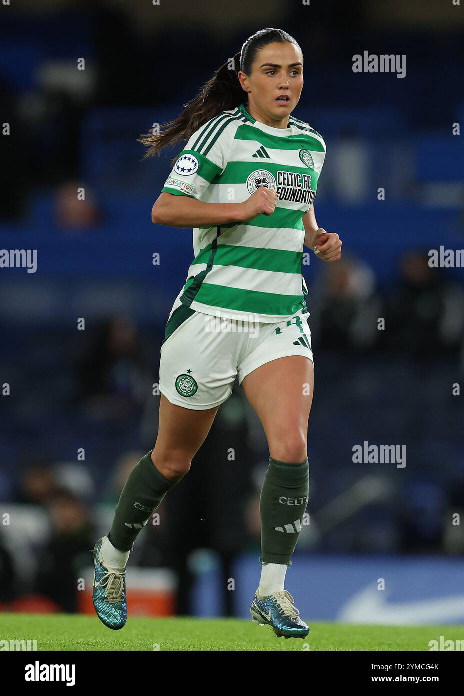 London, Großbritannien. November 2024. Shannon McGregor von Celtic während des Spiels der UEFA Womens Champions League in Stamford Bridge, London. Der Bildnachweis sollte lauten: Paul Terry/Sportimage Credit: Sportimage Ltd/Alamy Live News Stockfoto